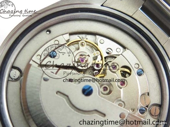 Bracelet Dial Fluted A2813 Markers Day SS Date 40mm Maker Bezel Best On SS Edition BP Arabic Blue 0727